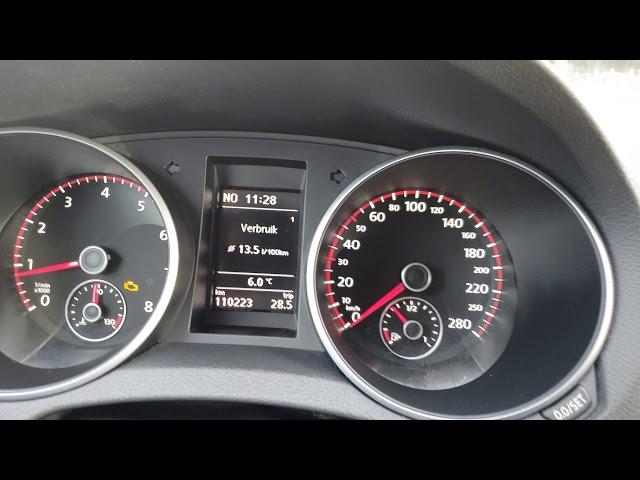 GOLF 6 GTI MANUAL 211PS 0-100 KM/H ACCELERATION