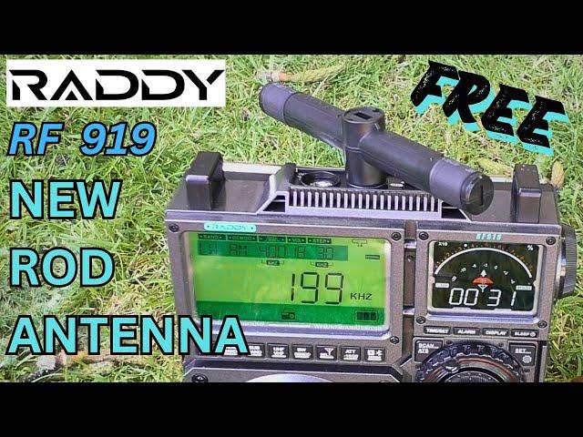 FREE new Raddy RF-919 LW/MW Ferrite Rod Antenna.