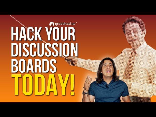 How to Write Discussion Posts That Will Improve Your Grades