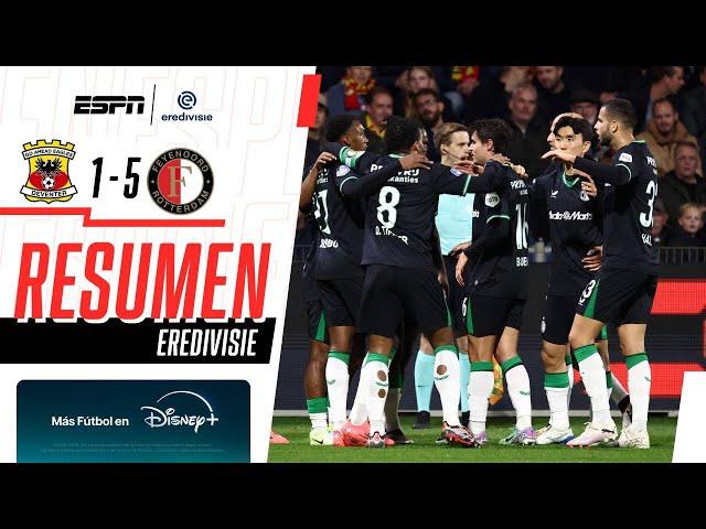 Resumen | Go Ahead Eagles 1-5 Feyenoord | Eredivisie