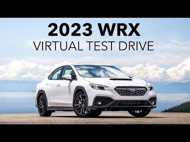 2023 Subaru WRX Sport-Tech with EyeSight Walkaround and Virtual Test Drive