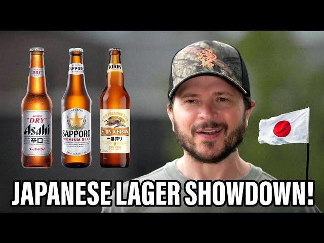 Kirin vs. Sapporo vs. Asahi - Japanese Lager Showdown!