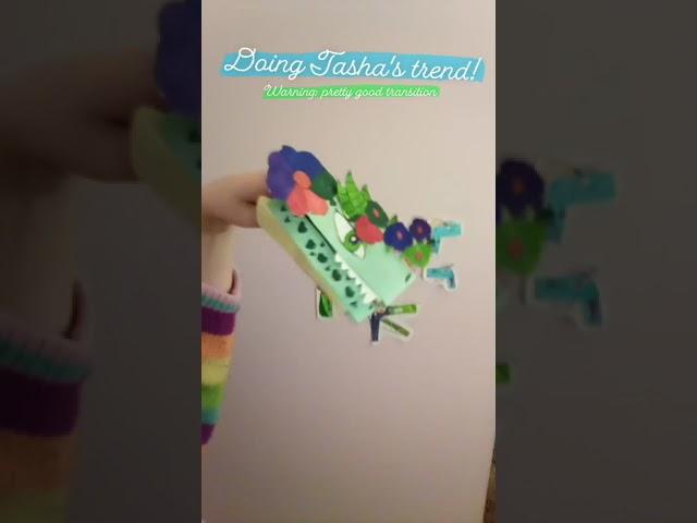 Trying Tasha's trend!!  #dragon #paperdragon #paperart #dragonfamily #transition #trending