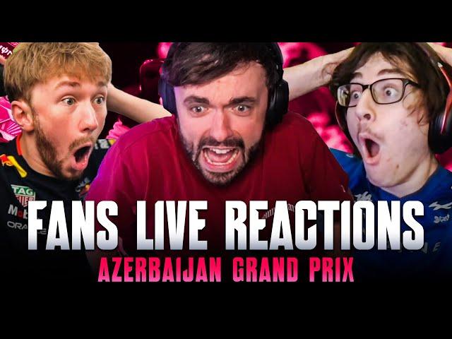 Fans Live Reactions to the 2024 Azerbaijan Grand Prix