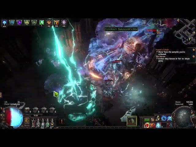 3.21 Budget Kinetic Blast/Power Siphon Int Stacking Trickster 60% Delirious Crimson Temple