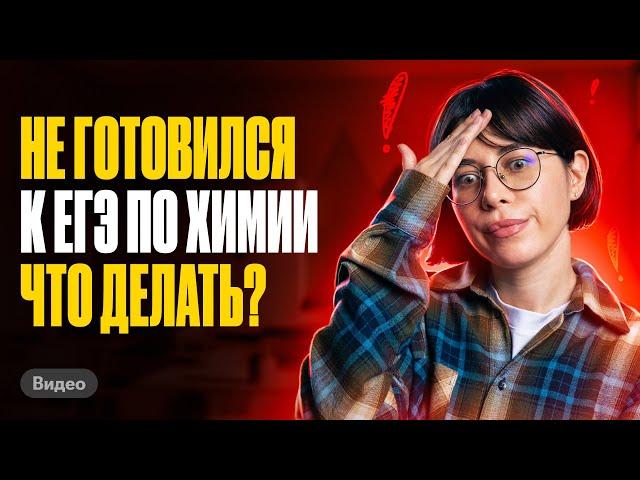 КАК сдать ЕГЭ по химии, если не готовился весь год? | Катя Строганова