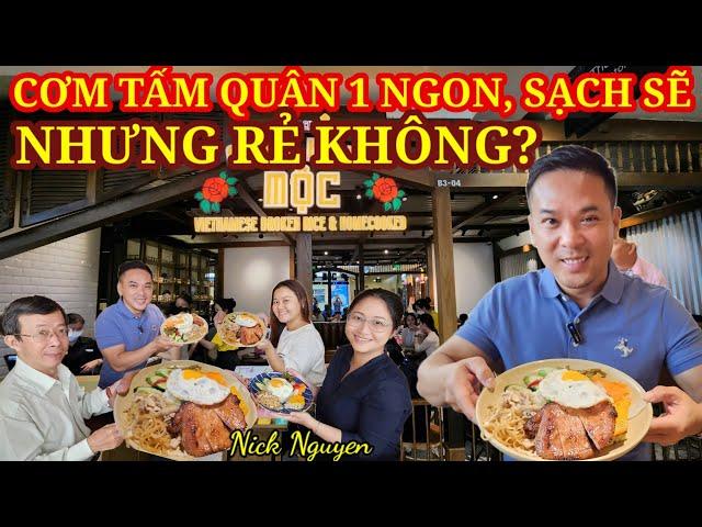 CƠM TẤM VINCOM CENTER QUẬN 1 NGON, SẠCH SẼ VÀ GIÁ RẺ KHÔNG? || Ẩm thực Sài Gòn || Nick Nguyen