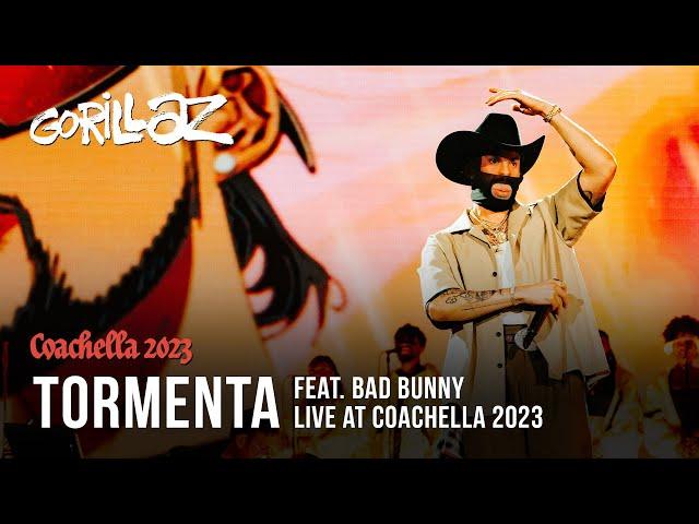 Gorillaz - Tormenta feat. Bad Bunny (Live at Coachella 2023)