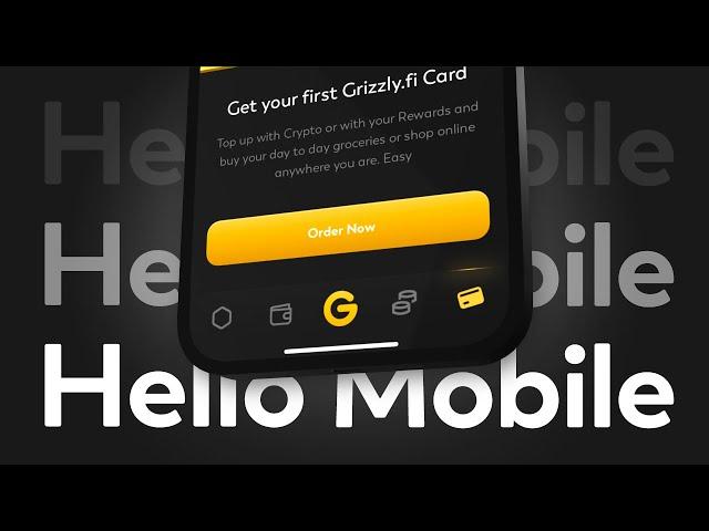 Grizzly Mobile App Trailer