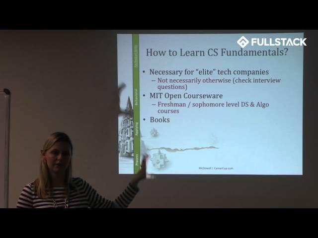 Cracking the Coding Interview - Fullstack Academy Speaker Series