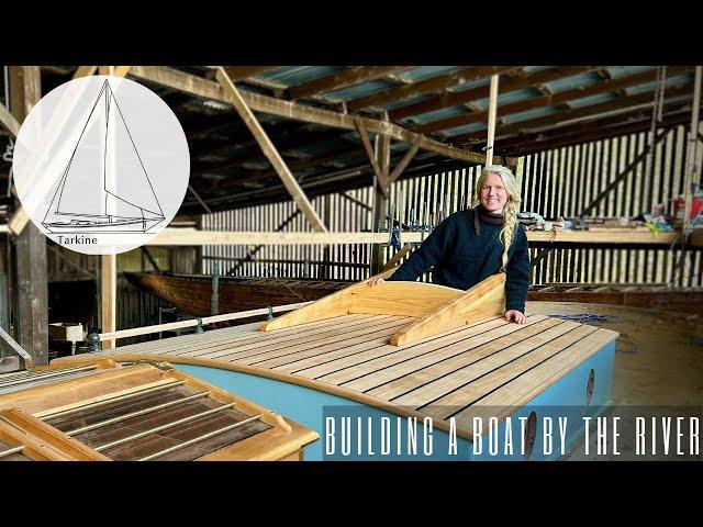 Wooden Companionway Hatch & Cutting Portholes. Building our 40ft sailing boat! (Ep 49)