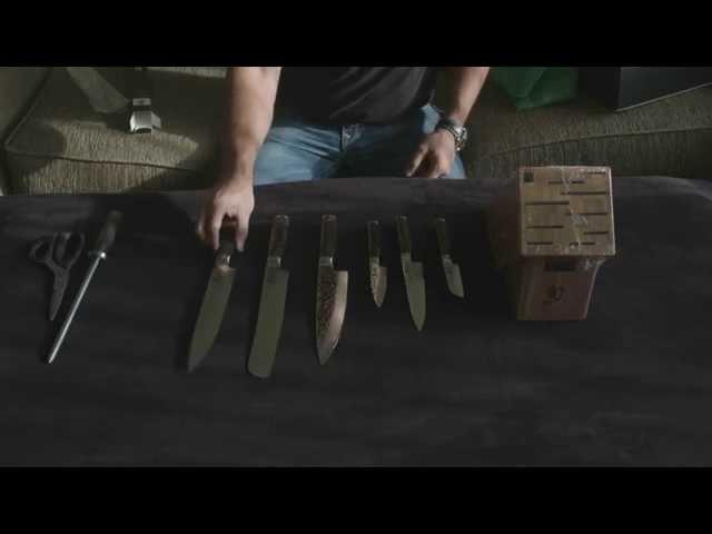 Shun Premier 9 Piece Knife Set — Unboxing and Information.