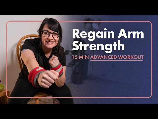 15 Min Arm Strengthening Workout After Stroke