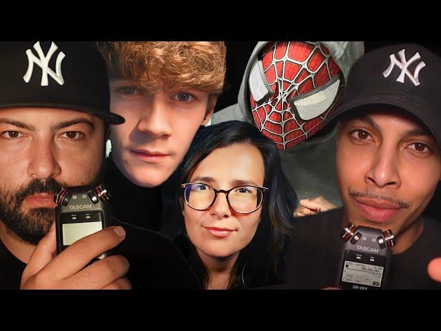 ASMR MOUTH SOUNDS COLLAB @ASMRIzak @ShhhpideyASMR @maguralasmr3722 @ASMRXanicx