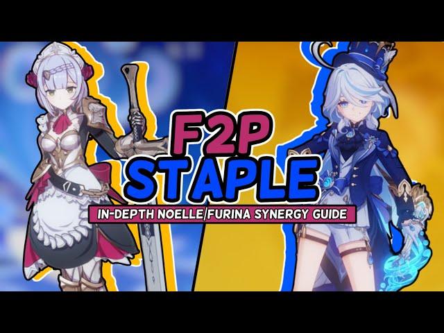 The NEW BEST Geo Unit?!?! | In- Depth Noelle And Furina Teambuilding Guide