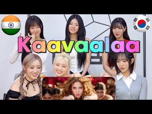 KPOP Idol reacts to Tamil mv and wants to dance in India@LIGHTSUMOfficial #Kaavaalaa