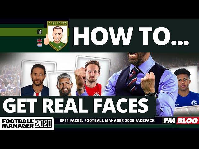 How to download and install THE BEST face packs | FM20 | Football Manager