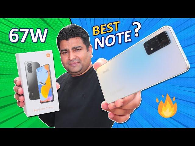 Redmi Note 11 Pro Unboxing - 120Hz AMOLED - 67W Charging - 108MP Camera & More