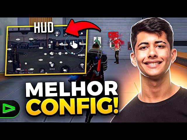 A NOVA VERSÃO DO BLUESTACKS 5!! CONFIGURANDO SENSI + HUD NO FREE FIRE!