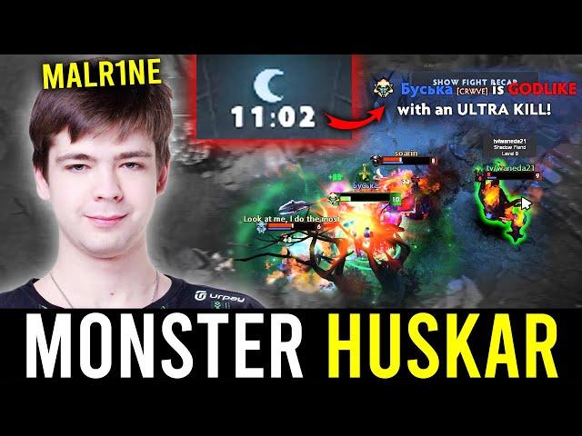 This is why PRO's are scared to MALR1NE's HUSKAR..