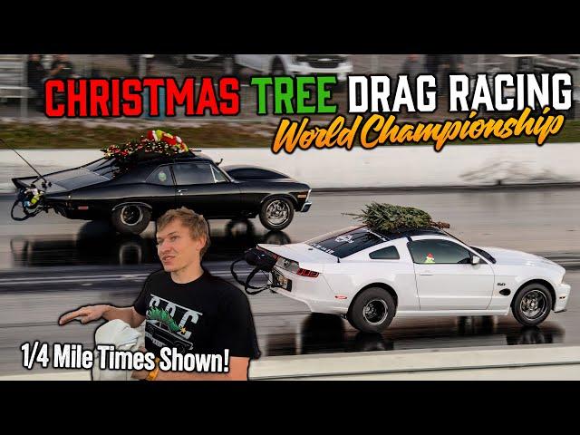 Billy goes 200MPH at the @CleetusM  Christmas Tree Drag Racing World Championship!