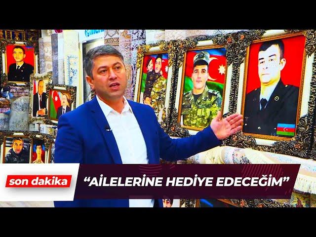 Azerbaycanlı Esnaf, Şehit Askerlerin Fotoğraflarını Halıya Dokutturdu | Son Dakika Haber