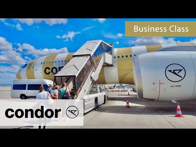 Condor BUSINESS CLASS Review | Prime Seat | Frankfurt - Baltimore | Airbus A330neo