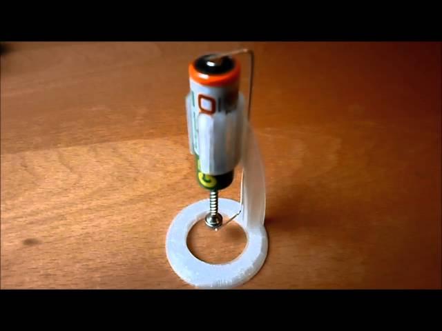 Monopolarer Motor (Lorentz Kraft) / Homopolar Motor (Lorentz Force)