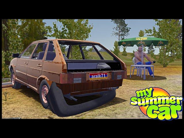 BUY OLD RUSTY CAR! Repair? - My Summer Car