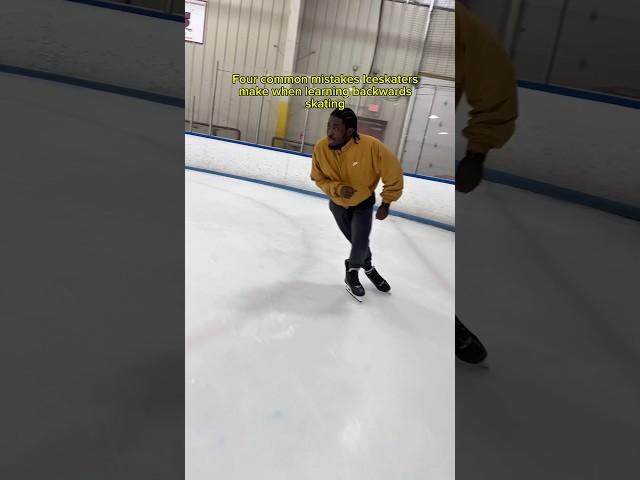 Common mistakes beginners make on ice #skating #hockey #iceskating #figureskating #skate
