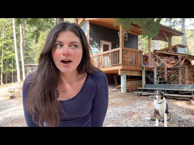 I Bought a Remote Cabin with No Bathroom (Tour of My 15 Acres)