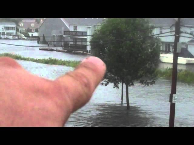 Hurricane Irene in Freeport