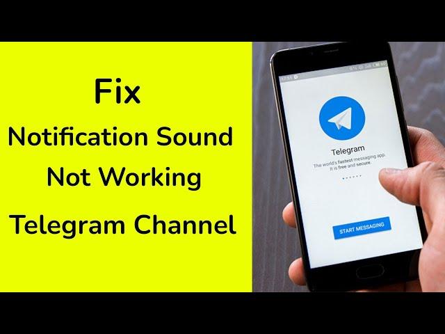 How to Enable Notification Sound of Telegram Channel? (Android)