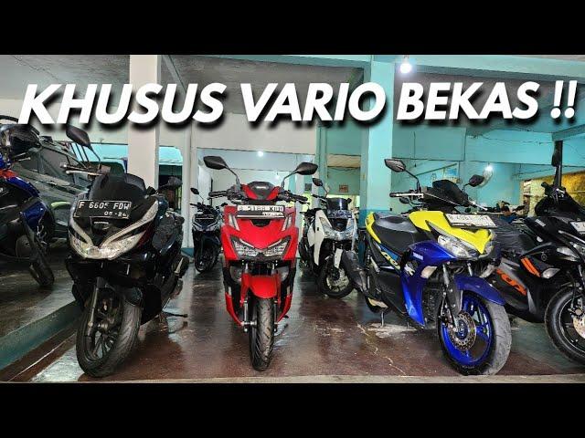 JUAL MOTOR BEKAS MURAH SPESIAL HONDA VARIO ! HONDA VARIO 125 2019 CUMAN 13 JUTAAN !