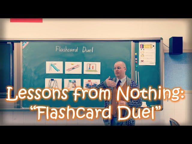 Simple ESL Vocabulary Game: "Flashcard Duel"