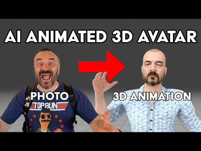 3d AI Animated Avatar from Photos. Review and how to use Deepmotion.