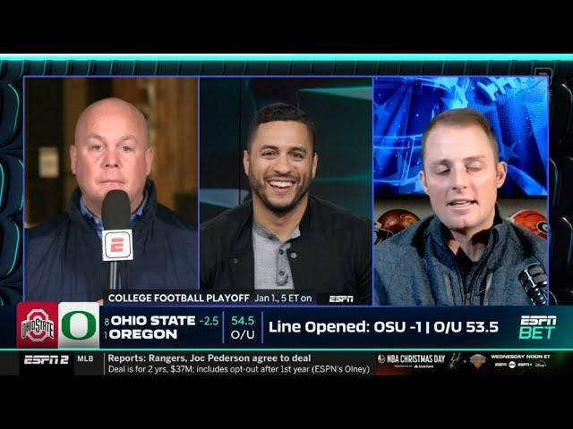 ESPN predicts College Football Playoff quarterfinals: Oregon-Ohio State; Georgia-Notre Dame & more