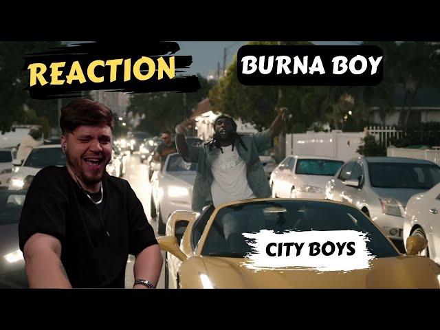 Burna Boy - City Boys ▷ REACTION !!!