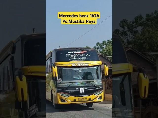 Pesona Bus Mustika Raya "AL MALIK" waktu dijalan#bus #autobús #busmania #buswisata