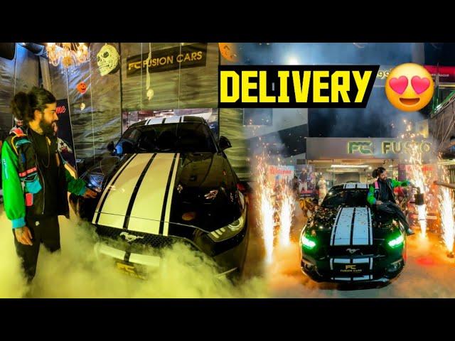 Finally Apni Supercar Mustang Gt Ki Delivery Leli  Emotional