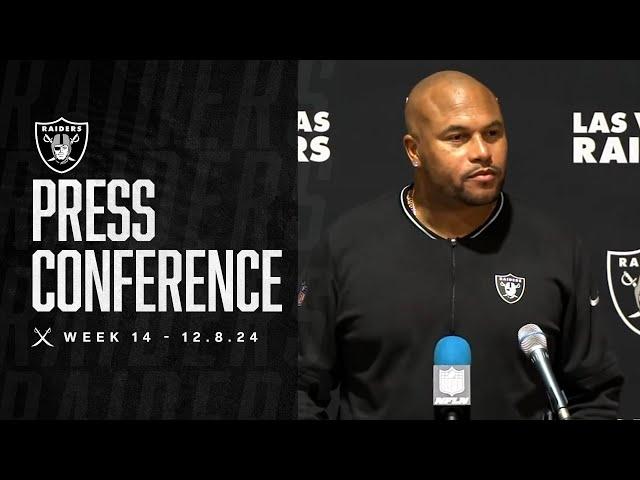 Coach Pierce Postgame Presser - 12.8.24 | Week 14 vs. Buccaneers | NFL