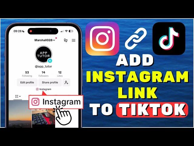 How to Add Instagram Profile Link to TikTok (CLICKABLE!)