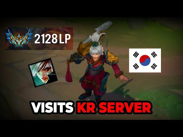 When Rank 1 Riven China Visits KR Server in Season 14