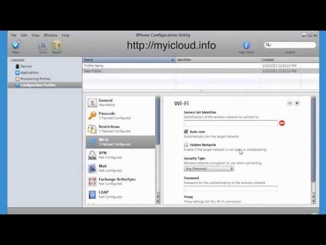 New method icloud bypass with Apple configuration Utility