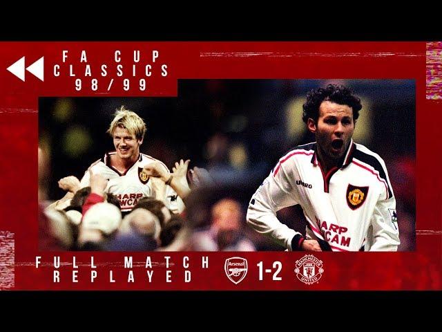 FULL MATCH REPLAYED! 1999 FA Cup Semi-Final Replay | Arsenal 1-2 Manchester United