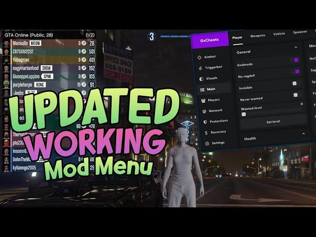 Quick Setup Guide for 0x Mod Menu For GTA 5 & UPDATED