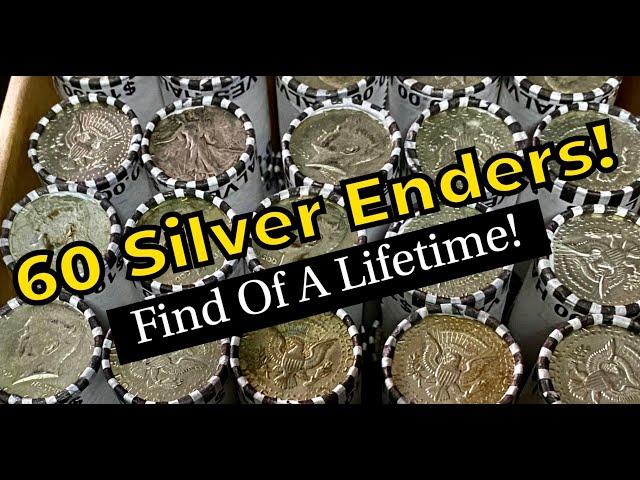 60 SILVER ENDERS! Find Of A Lifetime! Epic Bank Box Opening!