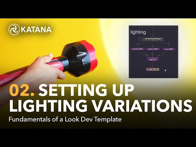 Fundamentals of a Look Dev Template - Setting Up Lighting Variations