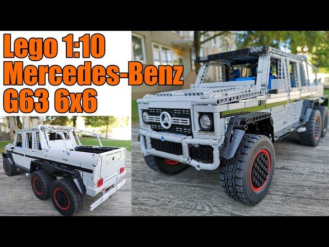 Lego Technic 1:10 Mercedes-Benz G63 6x6