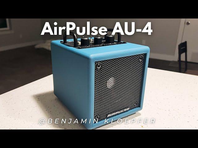 AirPulse AU-4 - A Powerful Speaker in a Gorgeous Package! Unboxing and Test